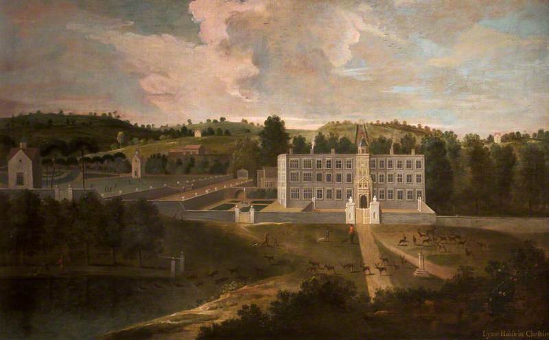 View of Lyme Hall from the North