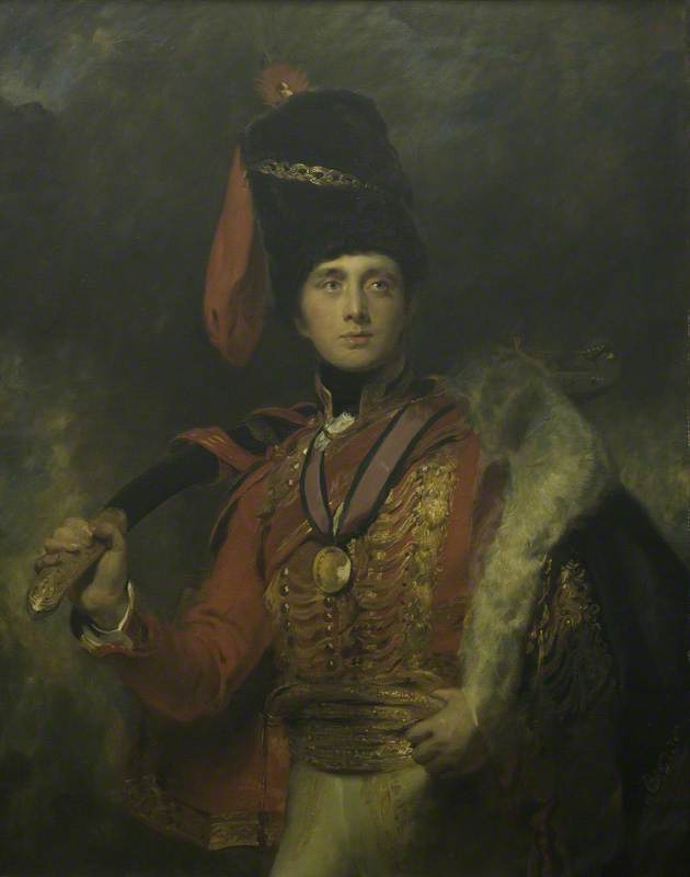 Charles William Stewart (Later Vane) (1778–1854), Baron Stewart, Later 3rd Marquess of Londonderry, in Hussar Uniform