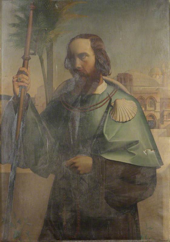 Francis Whitgreave (1819–1896) (?) as a Pilgrim in Jerusalem 