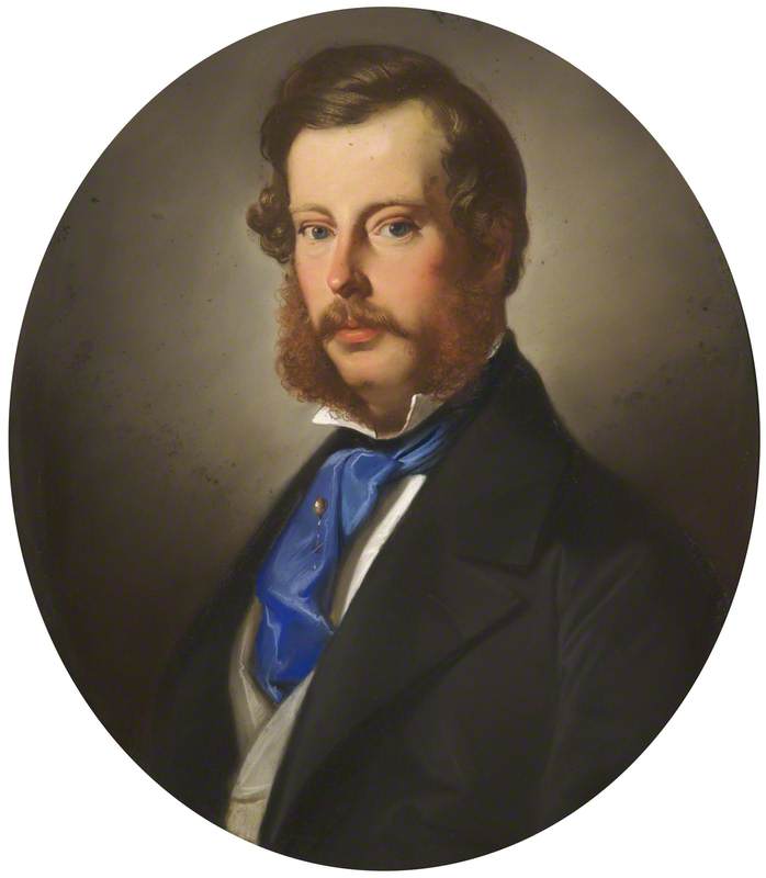 Wilbraham Egerton (1832–1909), Earl & 2nd Baron Egerton of Tatton, Aged 22 