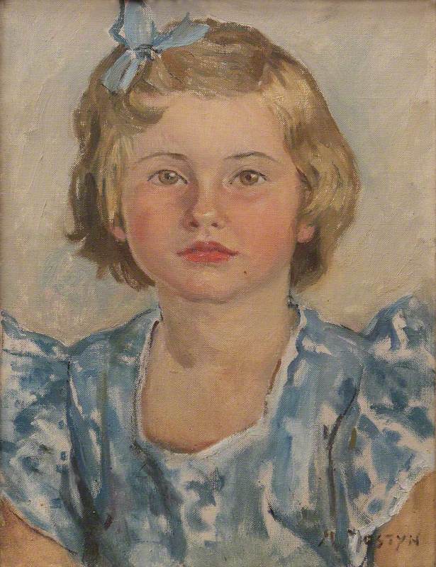 Anthea Loveday Veronica Mander (1945–2004), Mrs Lahr, as a Child