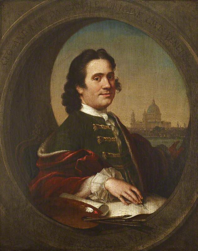 Supposed Self Portrait of Canaletto (1697–1768)
