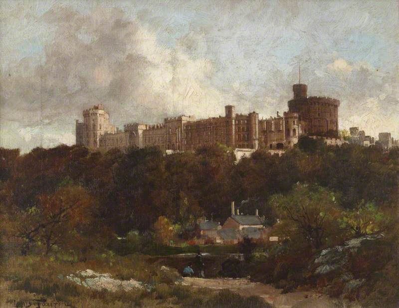 View of Windsor Castle from the North East