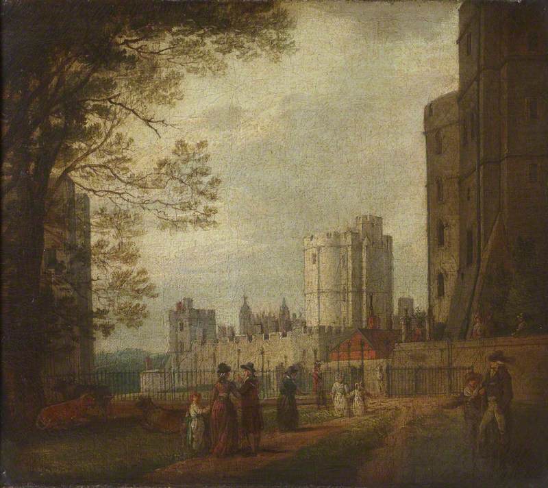 The Winchester Tower, Windsor Castle, 1770