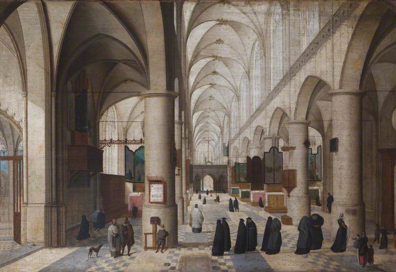 An Imaginary View of Antwerp Cathedral