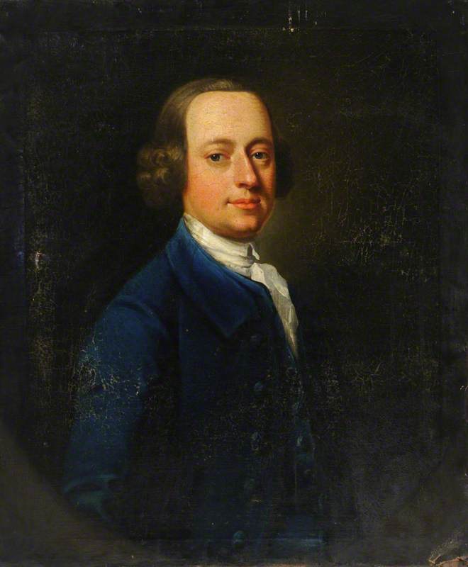 Portrait of a Man in a Blue Coat