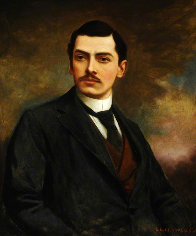 A Posthumous Portrait of Richard Fynderne Harpur Crewe (1880–1921)