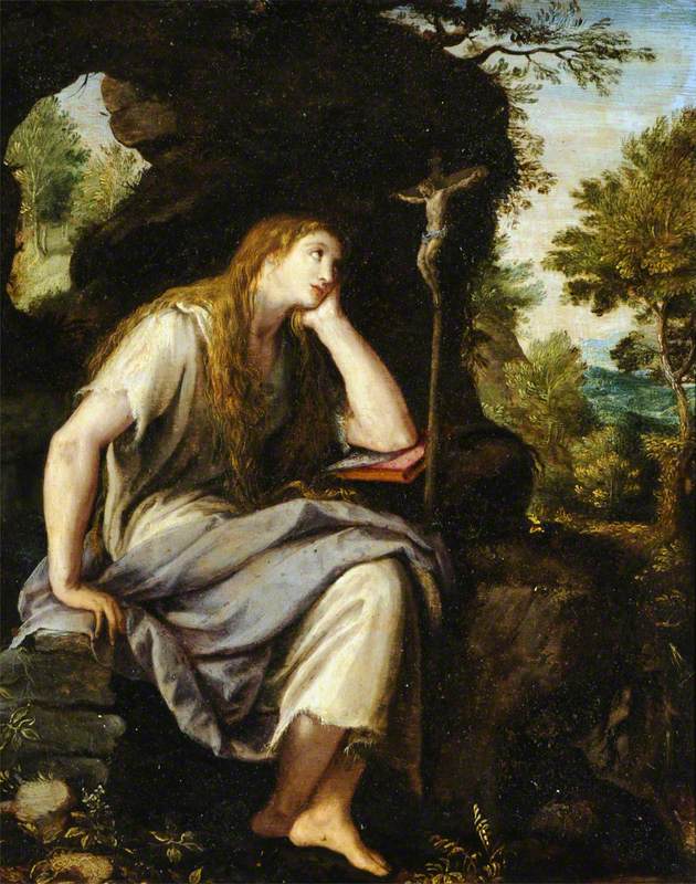 The Penitent Magdalen in the Wilderness