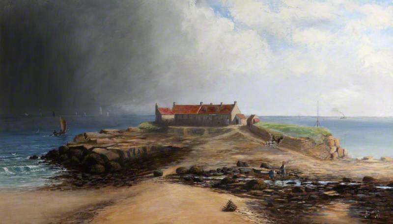 St Mary's Isle, near Whitley: A Storm in the Offing