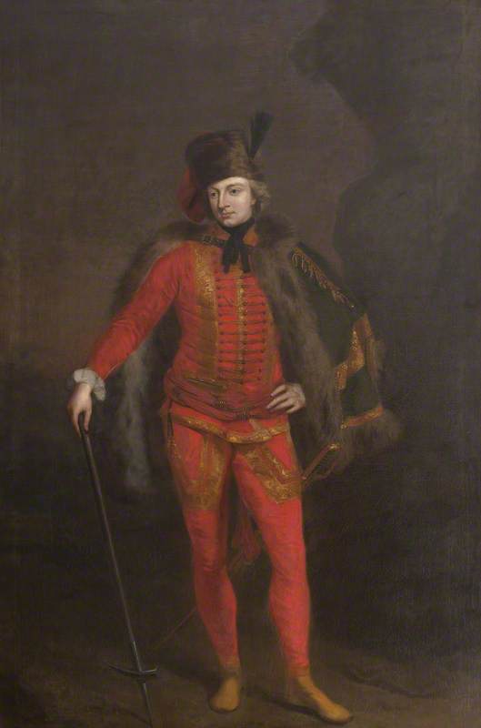 William Windham II (1717–1761), in the Uniform of a Hussar