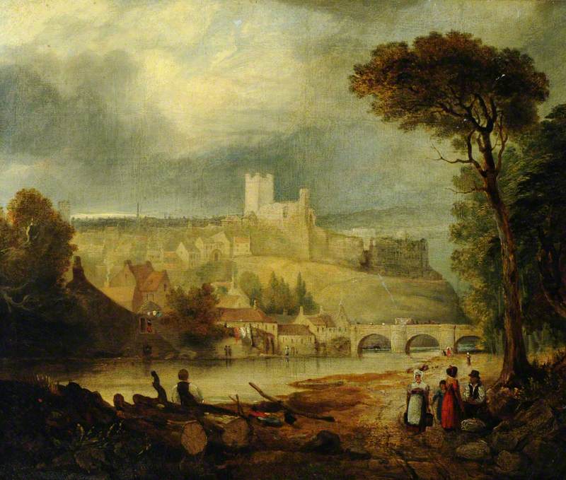 Richmond Castle from the River