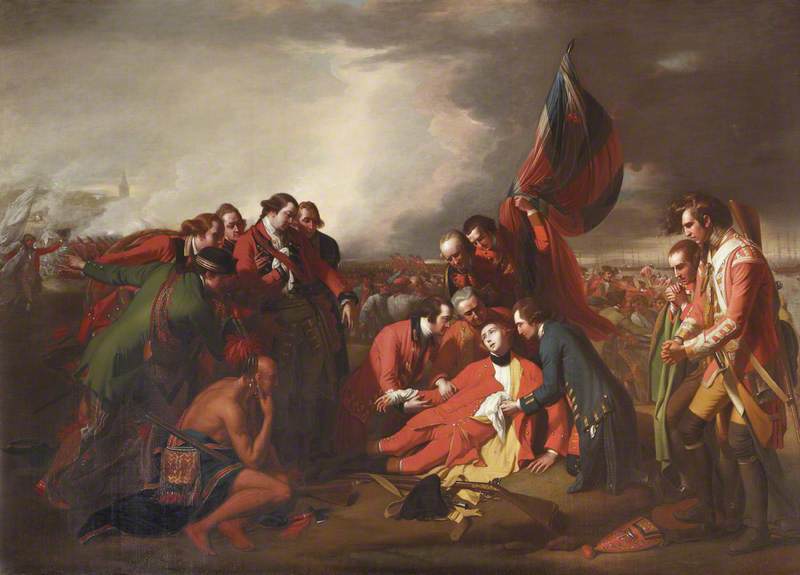 The Death of General James Wolfe (1727–1759)