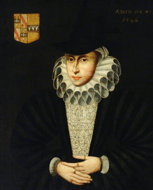 Mrs Jennyngs (b.1550/1551), Aged 45