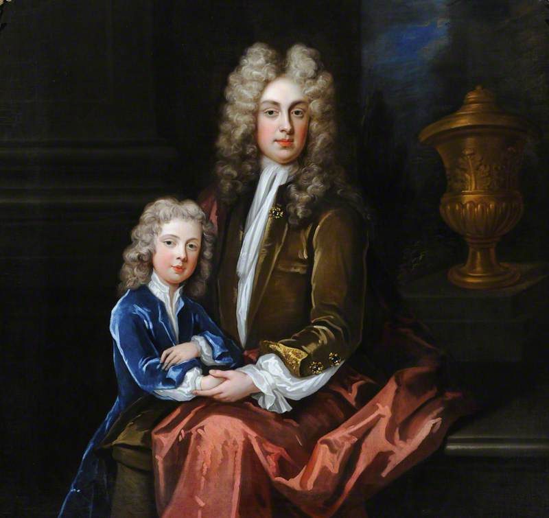 Edward Graham (c.1679/1681–1710), 2nd Viscount Preston, and His Son Charles Graham (1706–1739), Later 3rd Viscount