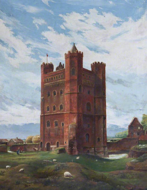 Tattershall Castle, Lincolnshire, from the North East