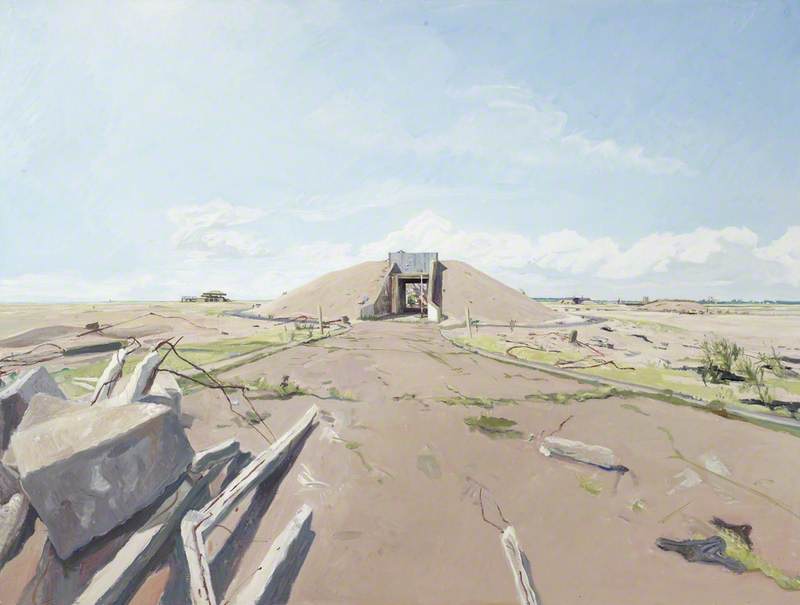 View of Military Remains at Orford Ness