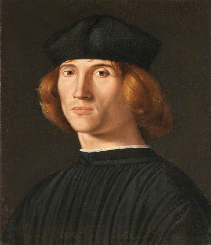 Portrait of an Unknown Young Man in a Black Cap