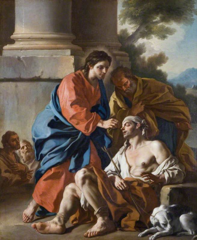 Christ Healing the Blind Man