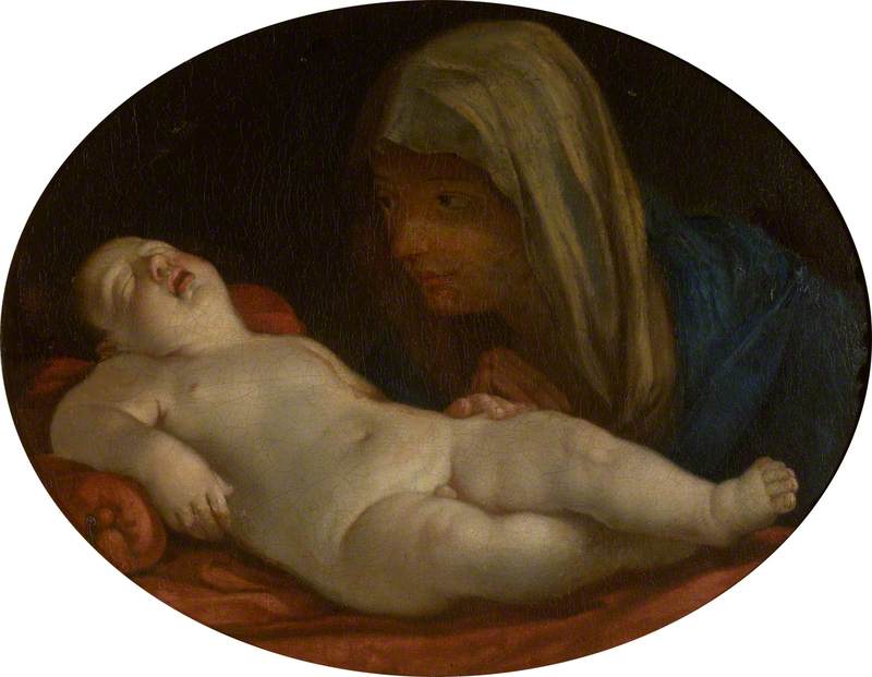 The Virgin Adoring the Infant Christ
