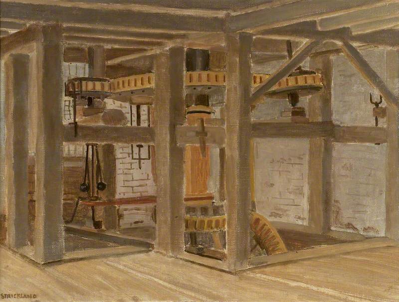 Interior View, Park Mill, Bateman's: The Millwheel