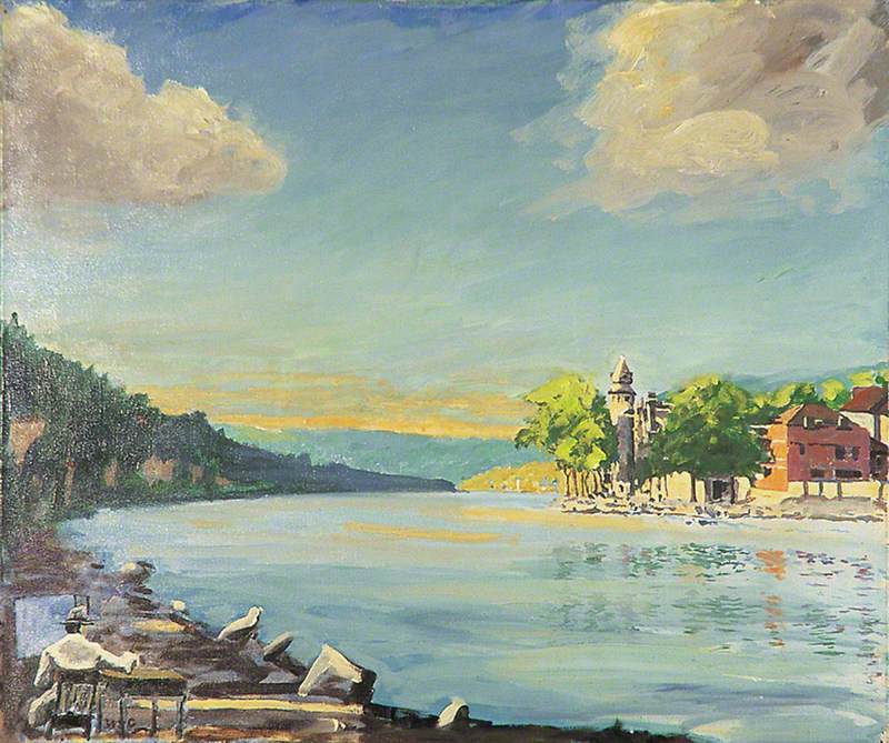 Scene on the River Meuse (I)