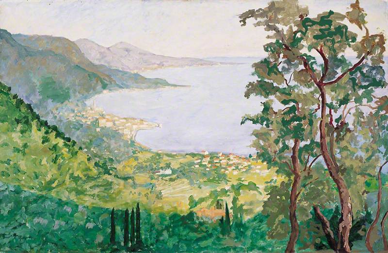 View of Menton from La Pausa
