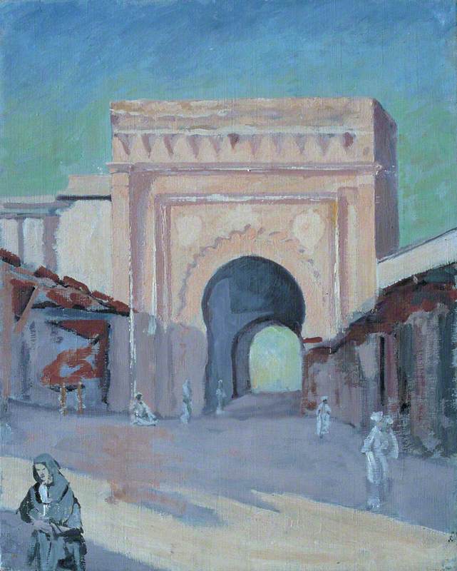 A Town Gate at Marrakech