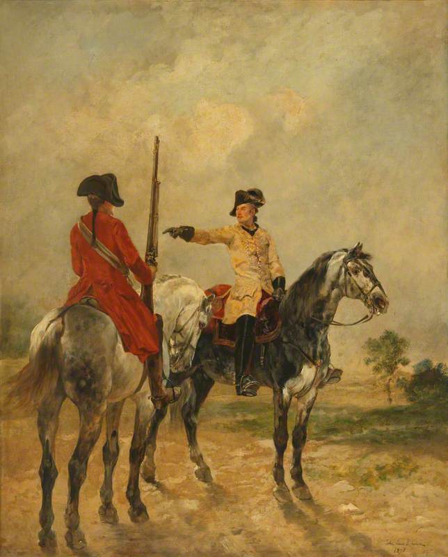 Two Cavalry Officers
