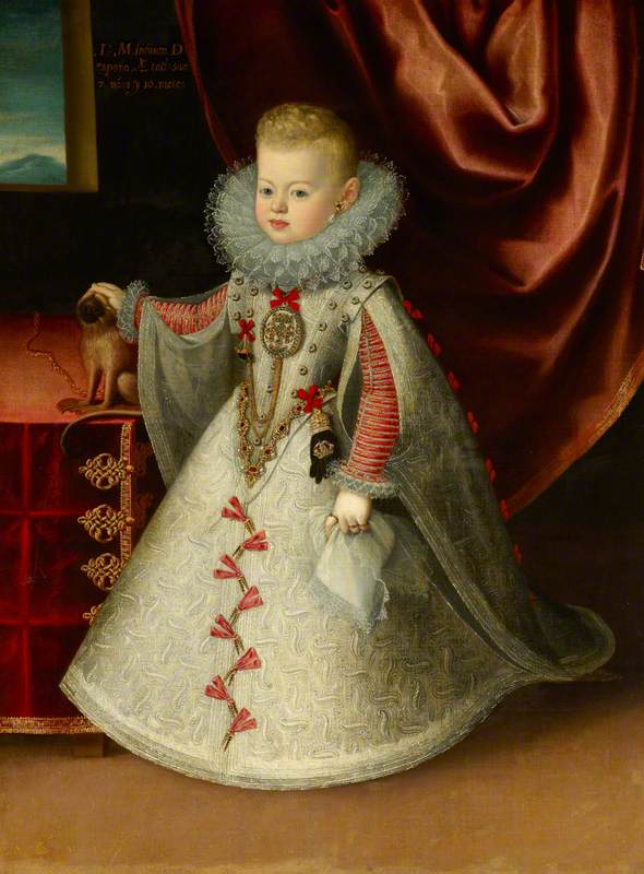 Maria Anna (1606-1646), Infanta of Spain, Later Archduchess of Austria, Queen of Hungary and Empress, as a Child