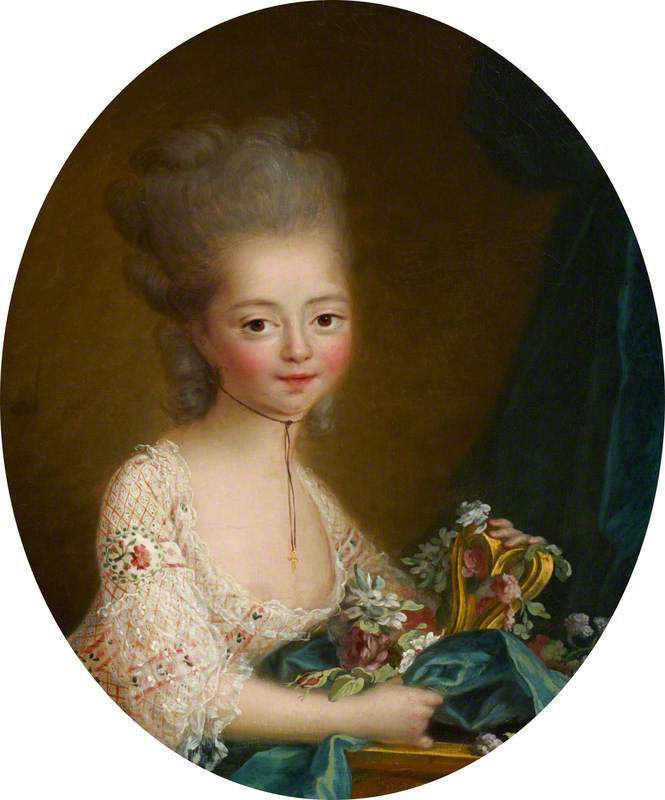 Marie-Joséphine-Louise de Savoie (1753–1810), comtesse de Provence, as a Young Girl