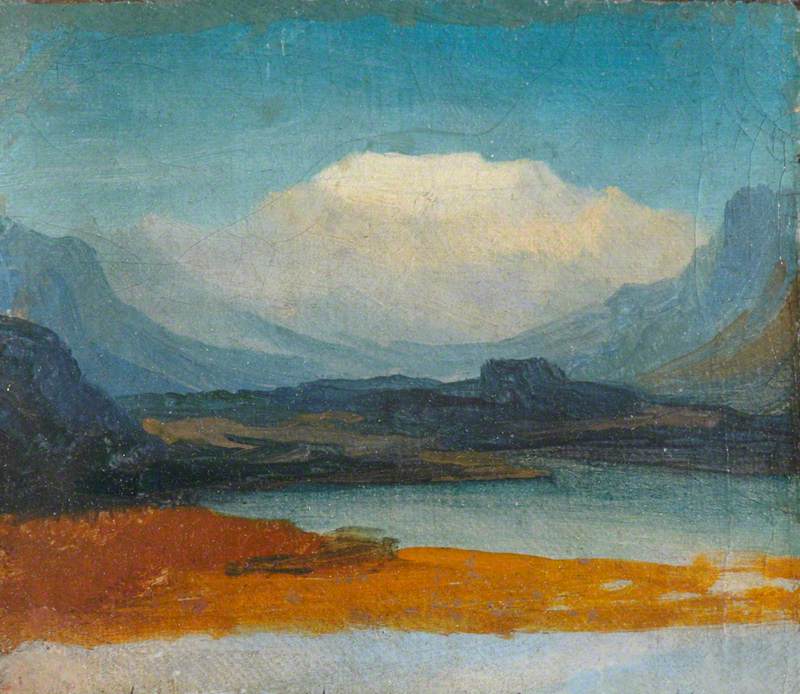 Mountain Landscape with a Lake