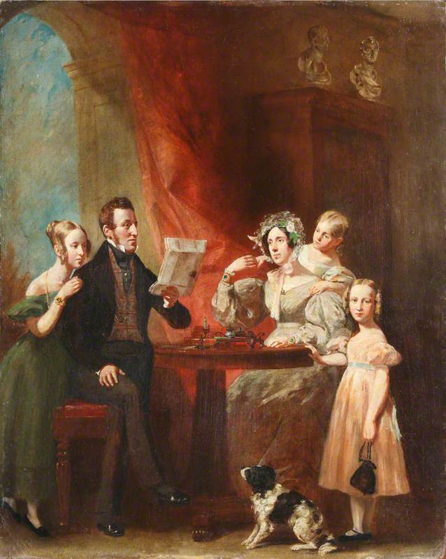 The Town Clerk of Brecon and His Family