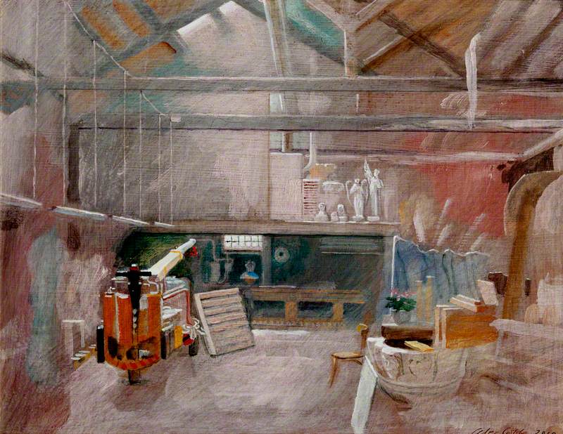 Interior of Titian's Studio, Venice