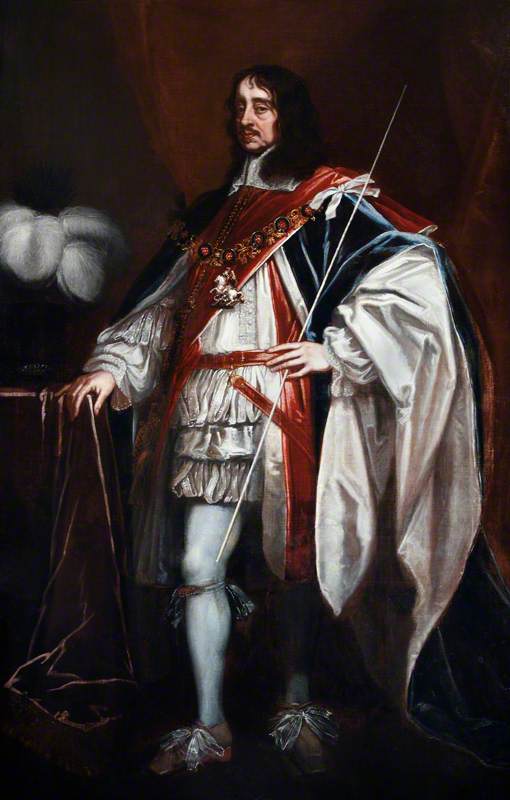 Thomas Wriothesley (1607–1667), 4th Earl of Southampton, in Garter Robes