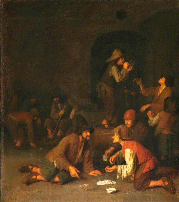 Boors Playing at Cards