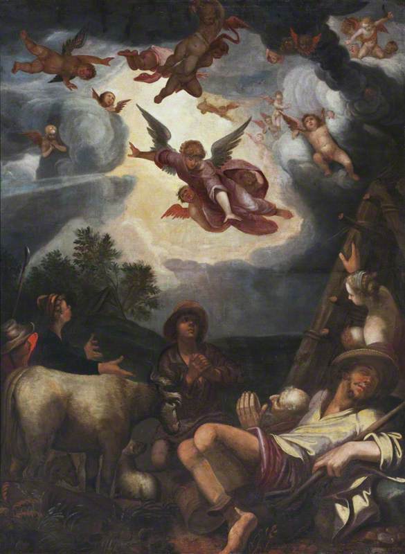 The Angels Appearing to the Shepherds