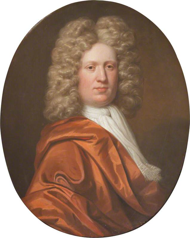 Portrait of an Unknown Gentleman in an Orange Mantle