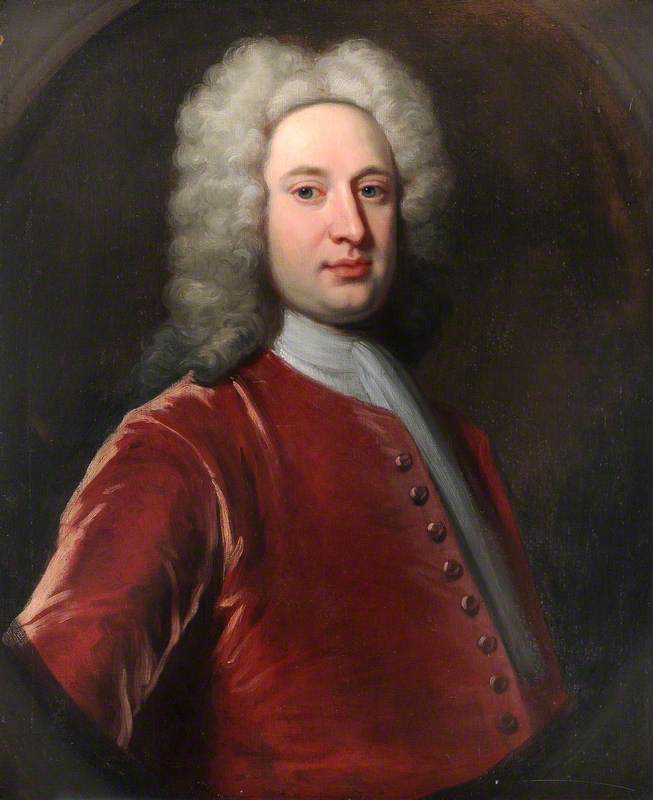 Portrait of an Unknown Gentleman in a Plum-Coloured Coat