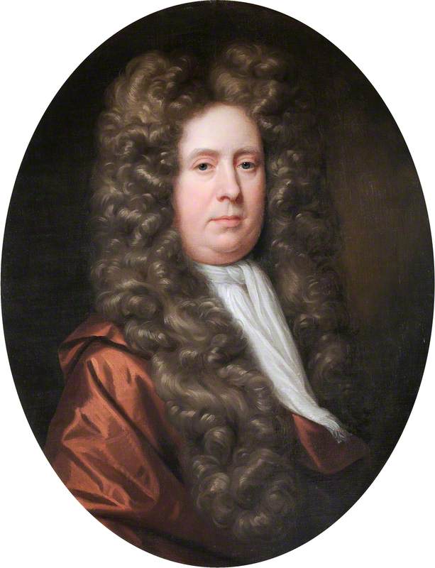 Portrait of an Unknown Gentleman in a Long Flowing Wig