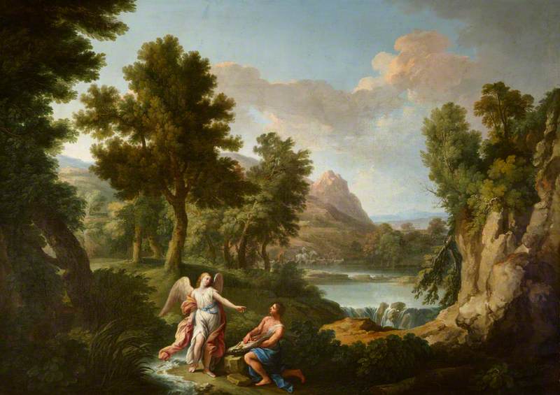 Landscape with Tobias and the Angel