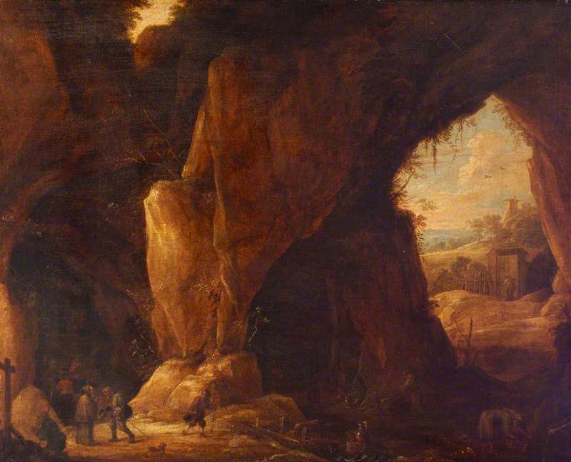 A Shrine in a Grotto