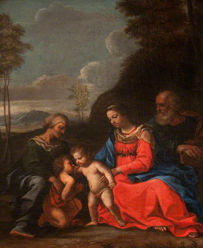 The Holy Family with the Infant John the Baptist and Saint Elizabeth