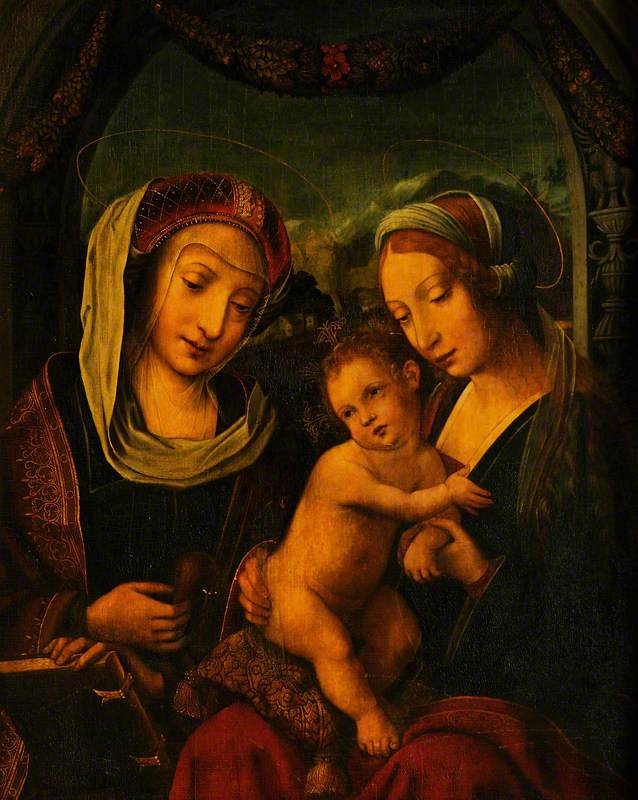 The Virgin and Child with Saint Mary Magdalene