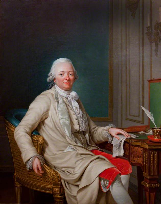 Etienne-François (1719–1785), duc de Choiseul-Stainville, at His Desk