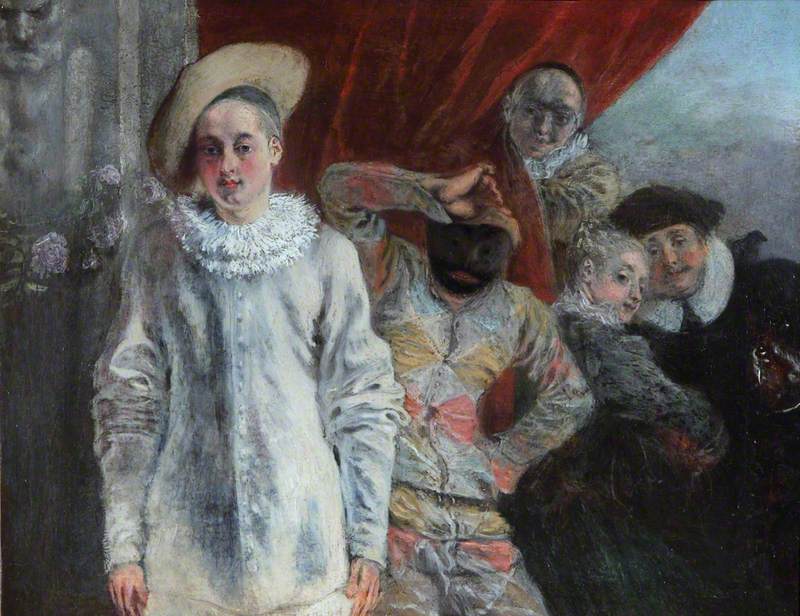 Crying on the inside: the life and times of Pierrot, modern art's