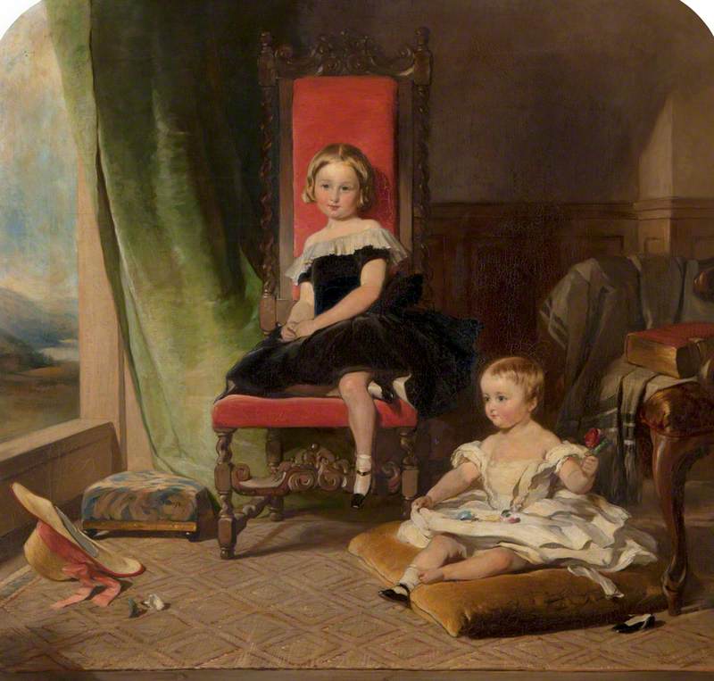 Caithness and William Brodie as Children in a Nursery