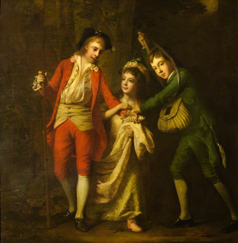 James Sinclair-Erskine (1762–1837), Later 2nd Earl of Rosslyn, His Brother John and His Sister Henrietta Maria