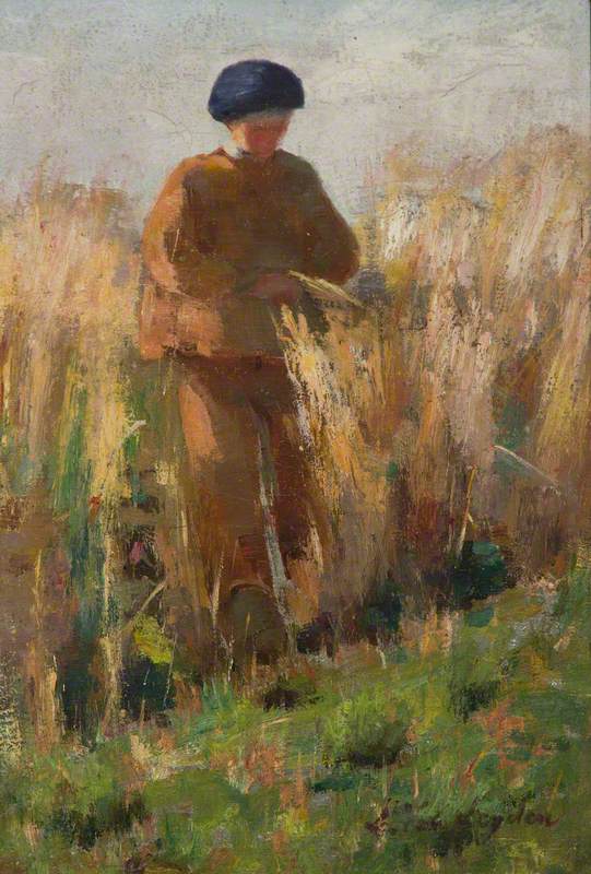 A Peasant in a Field