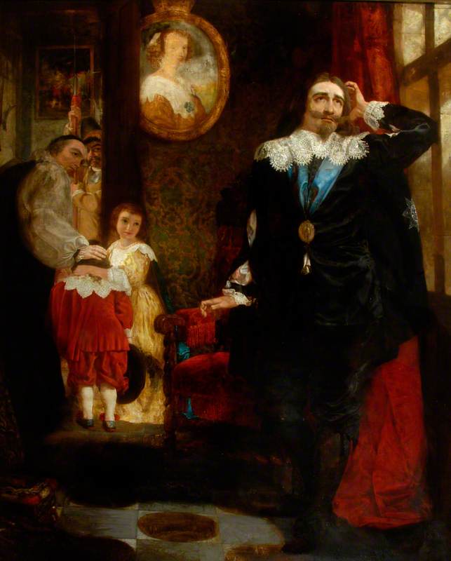 Charles I Bidding Goodbye to His Children
