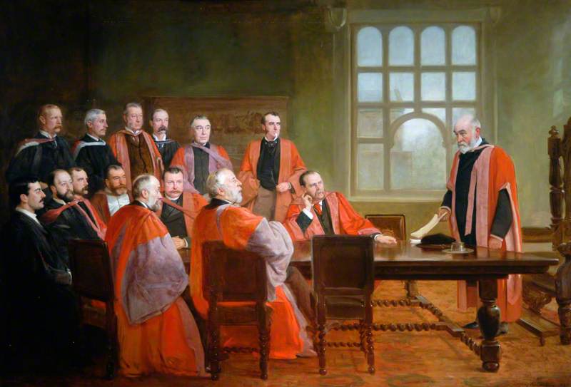 Presidents, Professors and Lecturers of the University College of Medicine, Durham